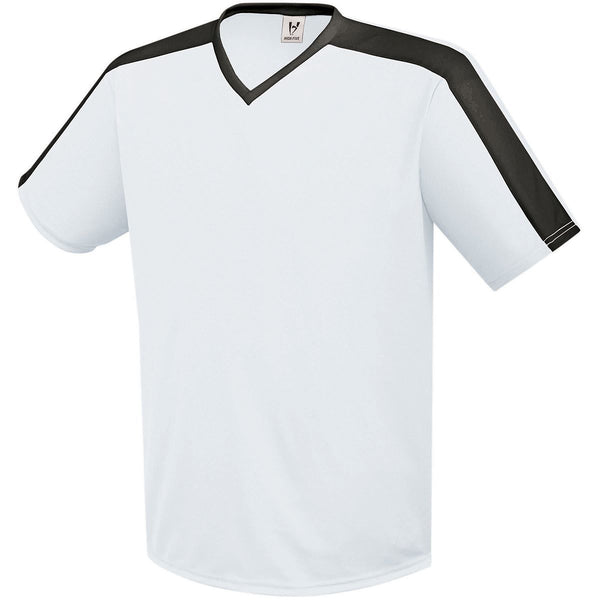 Russell Athletic Genesis Soccer Jersey (322730), Color 'White/Black'